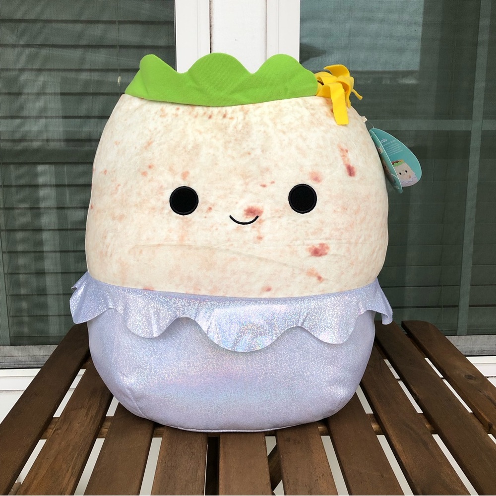 SQUISHMALLOWS Bernardo burrito 16” plush